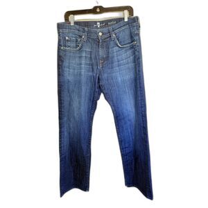 7 For All Mankind Austyn Relaxed Straight Jeans Size‎ 31